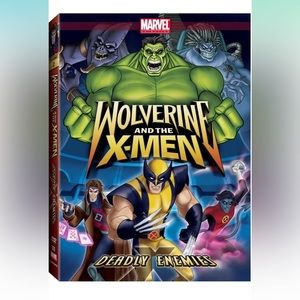 NWT Sealed Wolverine and the X-Men - Deadly Enemies DVD